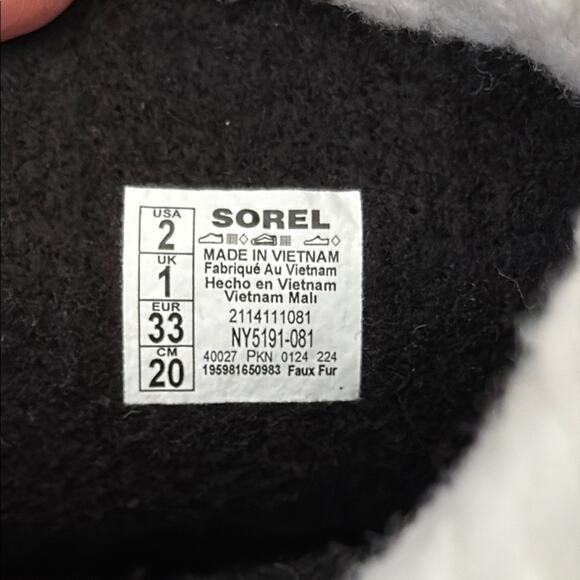 Sorel YOOT PAC TP Big Kids Waterproof Snow Boots - Picture 5 of 6